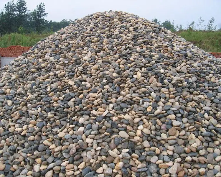鹅卵石滤料 · 砾石承托层